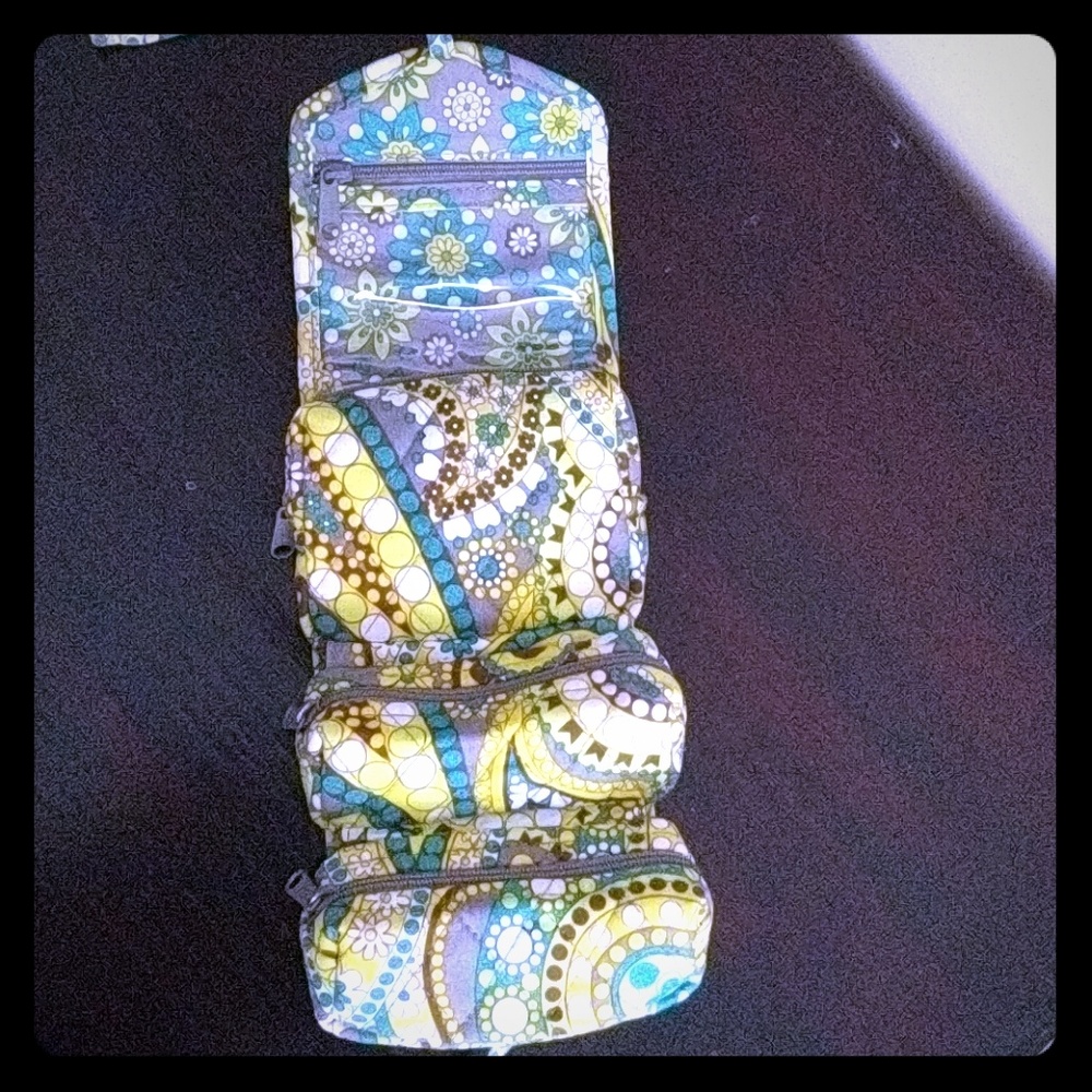 Vera Bradley Make-up Roll-up travel bag